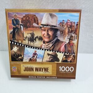 The Legendary John Wayne Collection 1000 Piece Jigsaw Puzzle NEW 121923-2M7